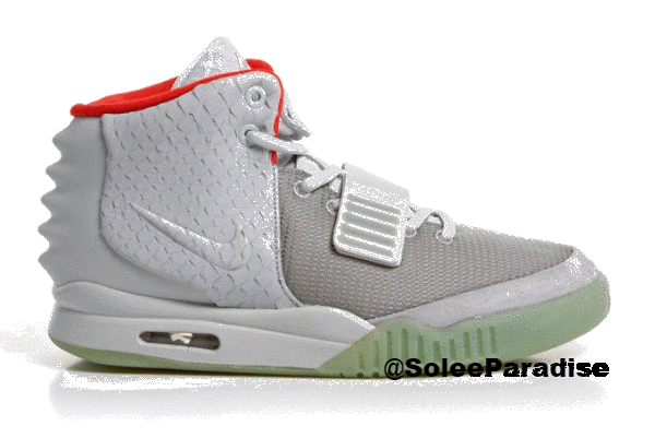 nike air yeezy platinum