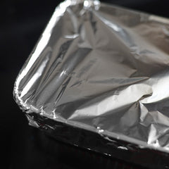 Cover the meat with aluminum foil and let it rest for about half an hour. 