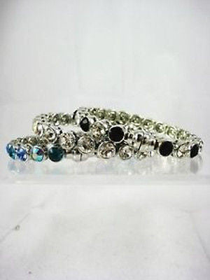 Fashion Costume Jewelry Beautiful Magnetic Bangle Bracelet Clear 495 - Magnet - All Fashion Jewelry