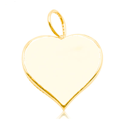 Heart Shape Custom Diamond Memory Pendant (0.50CT0 in 10K Gold