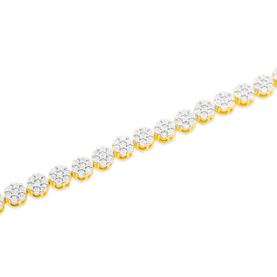 Diamond Tennis Bracelet (1.25CTW) in 10K Gold - 5.5mm