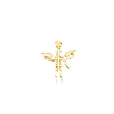 Baby Angel Diamond Pendant (0.80CT) in 10K Gold
