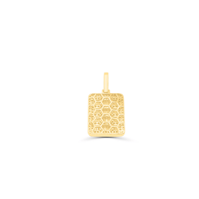 Rectangular Pillow Baguette Diamond Pendant (2.77CT) in 10K Gold