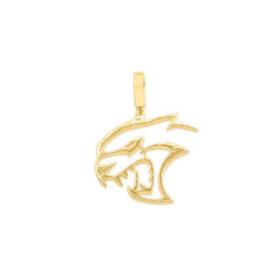 Hellcat Lion Diamond Pendant (2.00CT) in 10K Gold