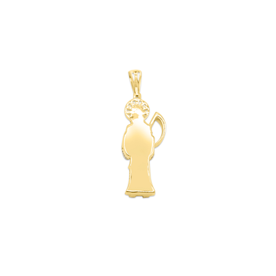 Angel of Death Bling Diamond Pendant (1.10CT) in 10K Gold