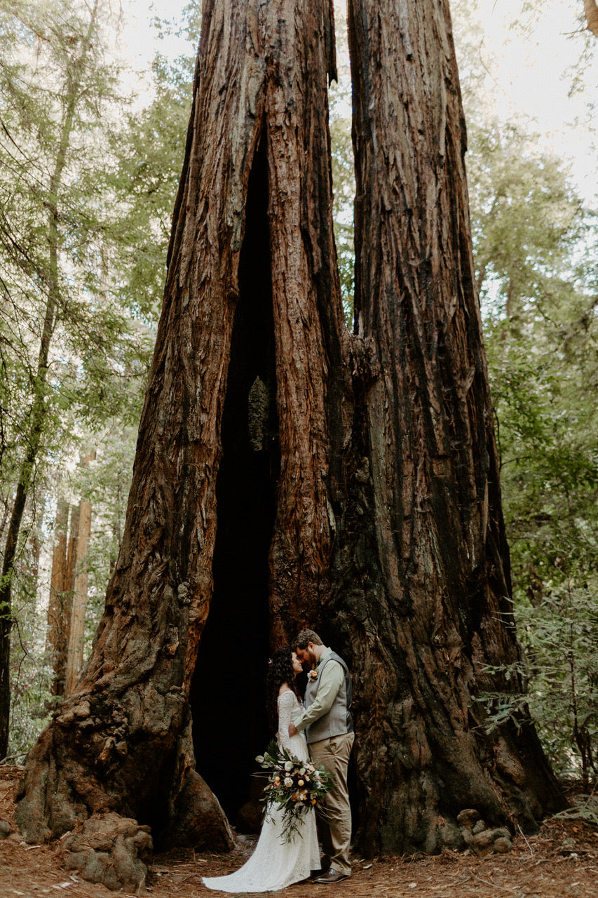 Lillian & Jared Forest Wedding