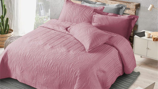 Trendily Elastic Fitted Bedsheet, Polycotton - Double Bed Size (1 Bed Sheet+2 Pillow Covers)  (BS-005)