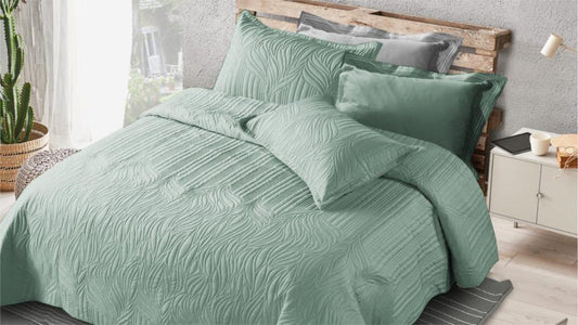 Trendily Elastic Fitted Bedsheet, Polycotton - Double Bed Size (1 Bed Sheet+2 Pillow Covers)  (BS-005)