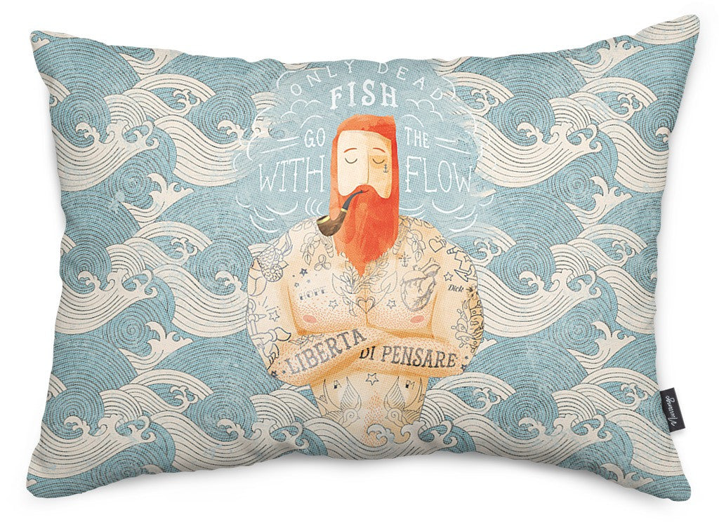Sailor Throw Pillow