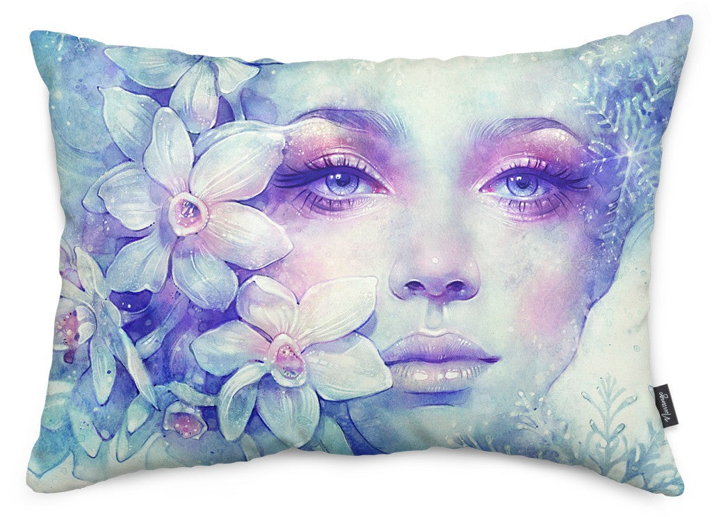 December Throw Pillow