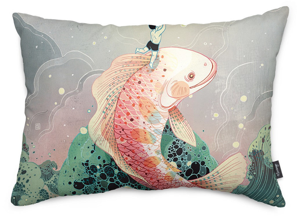 Mooncatcher Throw Pillow