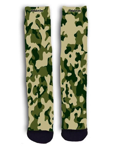 Camo Design in Army Green