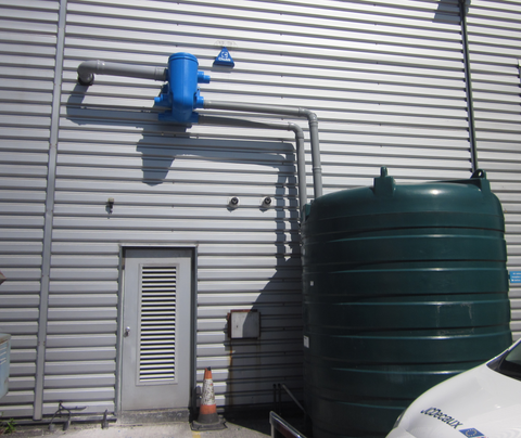 Commercial Rainwater Harvesting Installation 