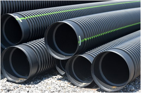 Large diameter storm water pipes - SuDS