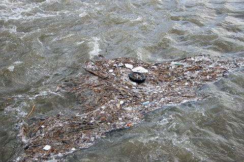 flotsam pollution wastwater outfall 