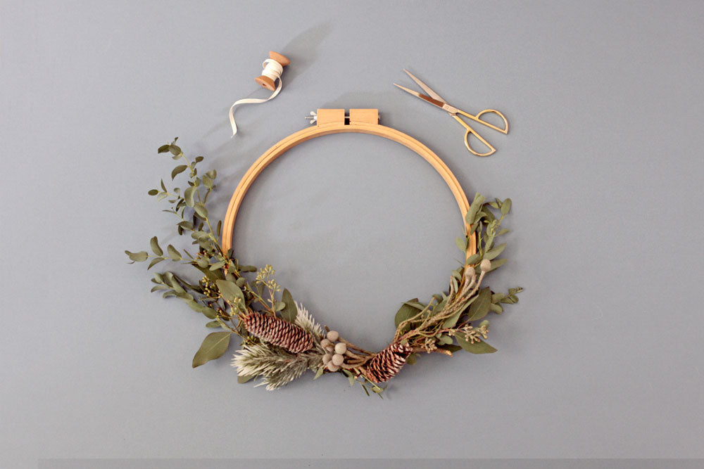 Simple DIY wreath 