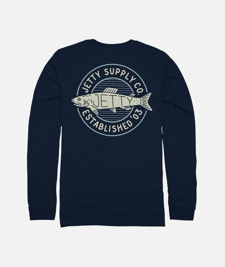 Jetty Linefish Long Sleeve Tee - 88 Gear