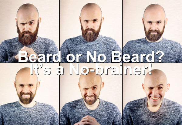 Decide on how much beard to keep.
