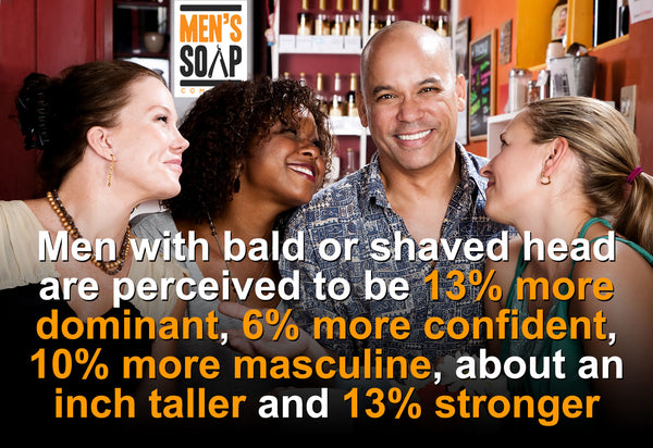 Why women love bald or shaved head men.