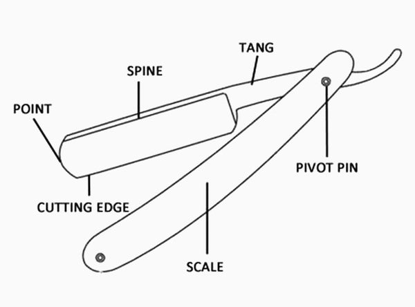 Straight Razor Anatomy