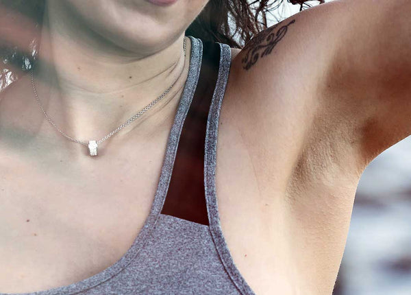 Woman's Shaved Armpit