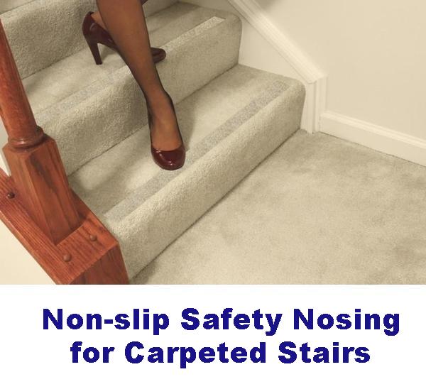 Non Slip Carpet Safety Strips For Carpeted Stairs No Slip Strip