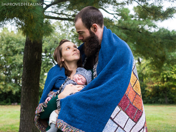 New family with the Healing Energy Blanket