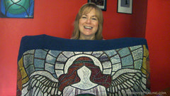 Mary S. Wallis L.Ac. with the Healing Energy Blanket