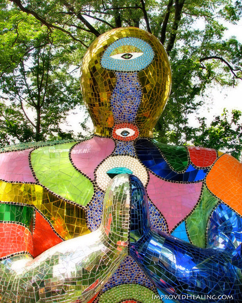 Mirrorred-Buddha-at-Botannical-Gardens