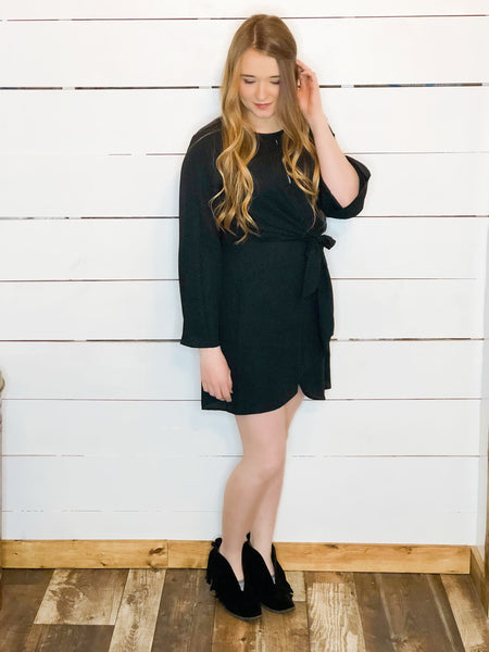 boutique little black dress