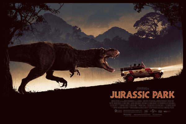 Jurassic Park Alternative Movie Poster Matt Ferguson