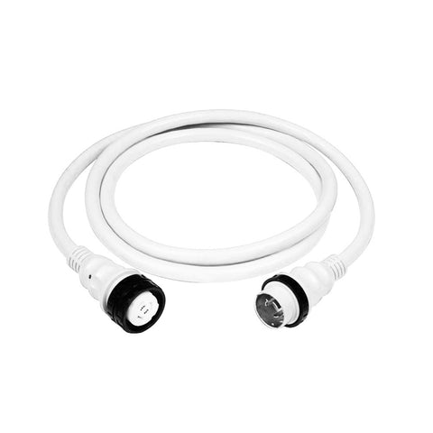 Marinco 50Amp 125/250V Shore Power Cable - 25' - White