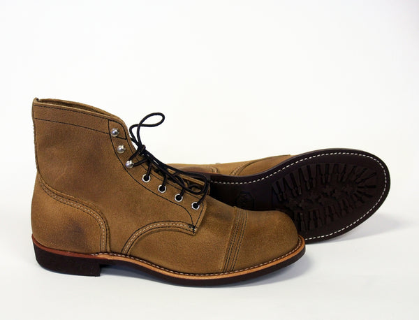 New Red Wing Iron Ranger with Vibram Outsoles