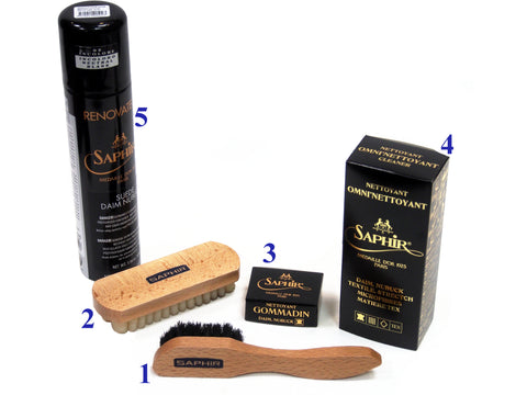 How to Care for Suede Shoes with Saphir Medaille d'Or