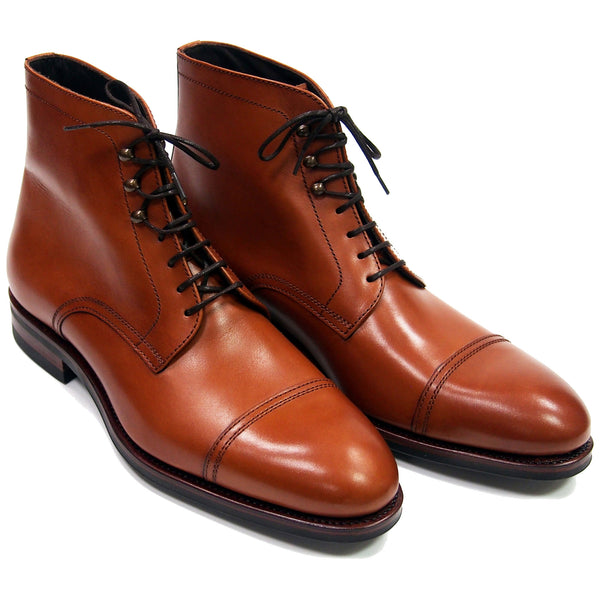 Carmina Shoemaker Jumper Boots - Cognac 