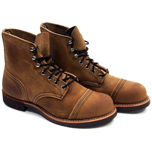 red wing iron ranger suede