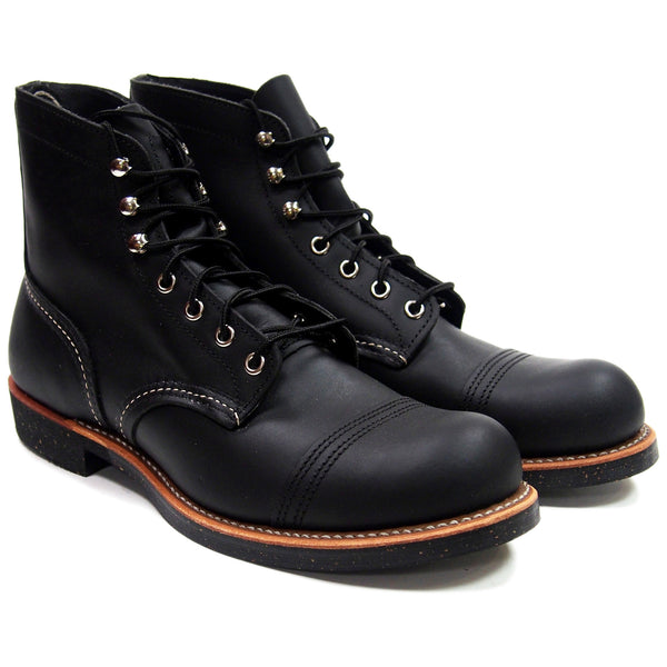 iron ranger boots black