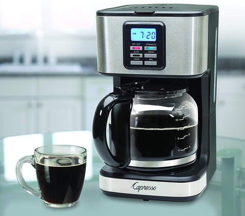 Capresso 427.05 Coffee Maker, Stainless Steel