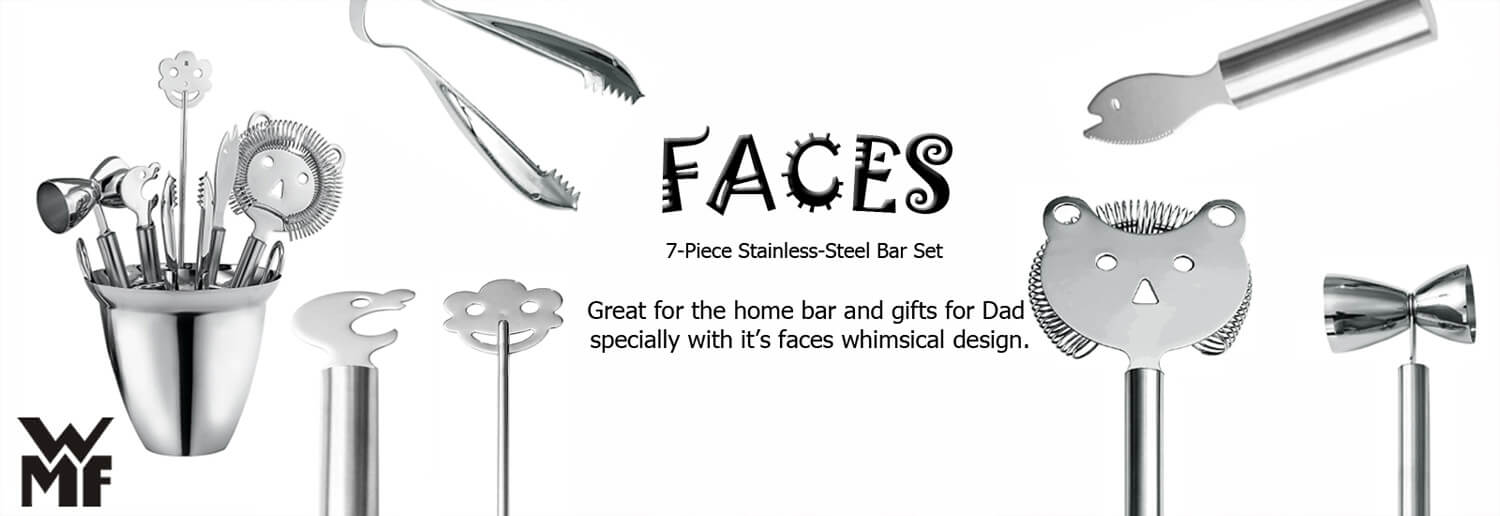WMF tabletop and bar banner seven faces tool bars