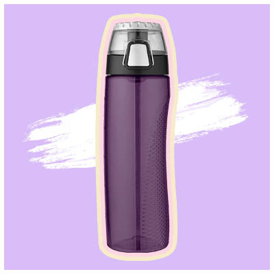 Thermos 24-Ounce Tritan Hydration Bottle With Meter, Purple