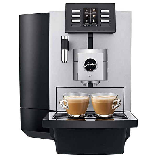 X8 Platinum Automatic Espresso & Cappuccino Machine with Touch Sc