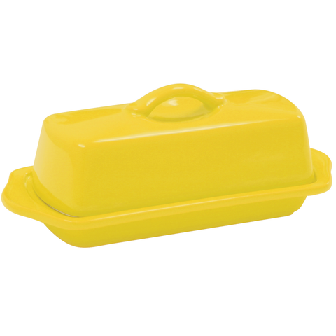 CHANTAL COUNTERTOP 8.5'' FULL-SIZE BUTTER DISH -CANARY YELLOW