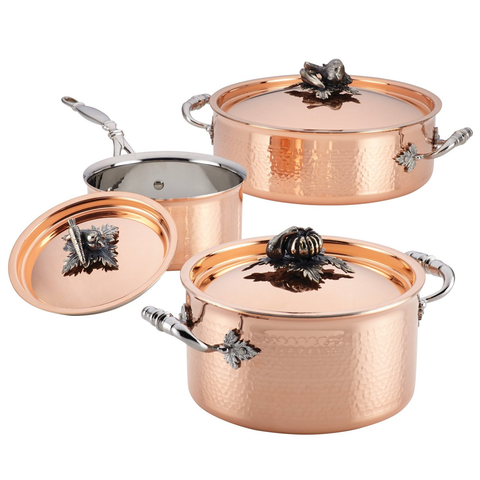 Ruffoni Opus Cupra 7-Piece Cookware Set, Copper