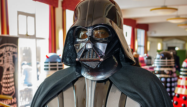 Darth Vader wearing UV blocking sunglasses