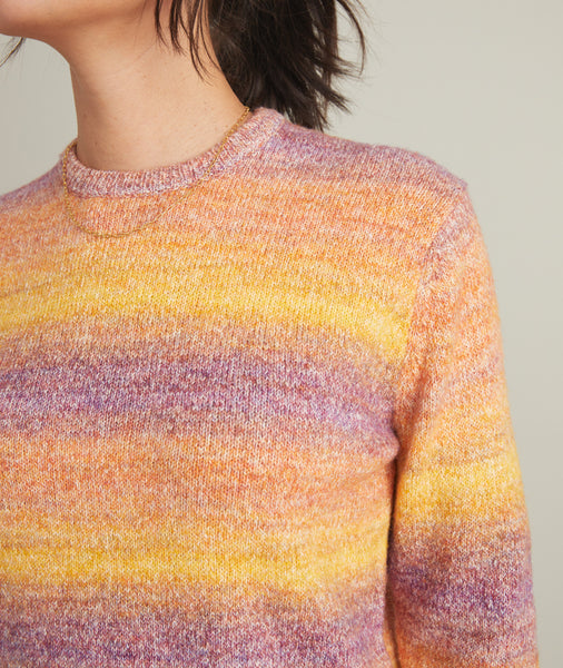 Kora Crewneck Sweater in Warm Spacedye – Marine Layer