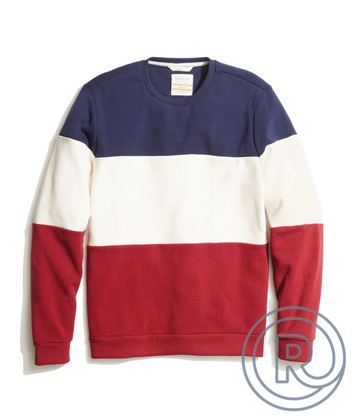 color block sweatshirt
