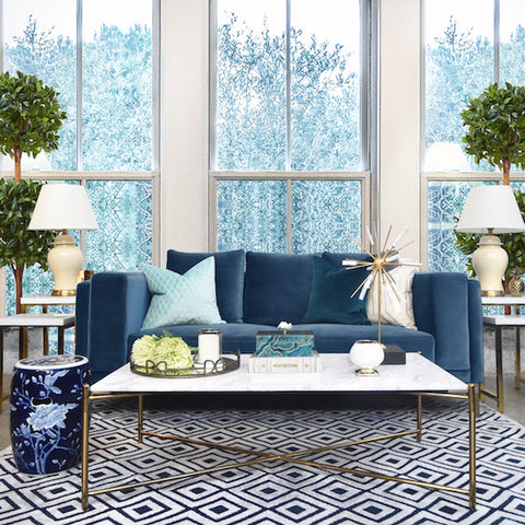 Modern Chinoiserie Living Room