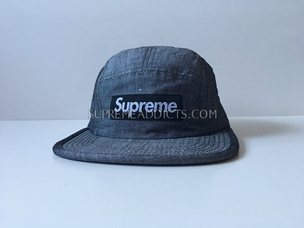 supreme denim cap