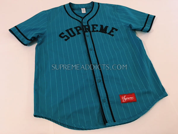 teal baseball jersey