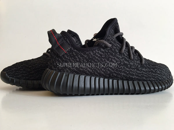 black supreme yeezys